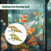 Betta Fish Leaf Hammock, Decorative Underwater Spawning Perch view 2
