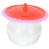 Vintage-Style Enamel Chamber Pot with Lid view 1