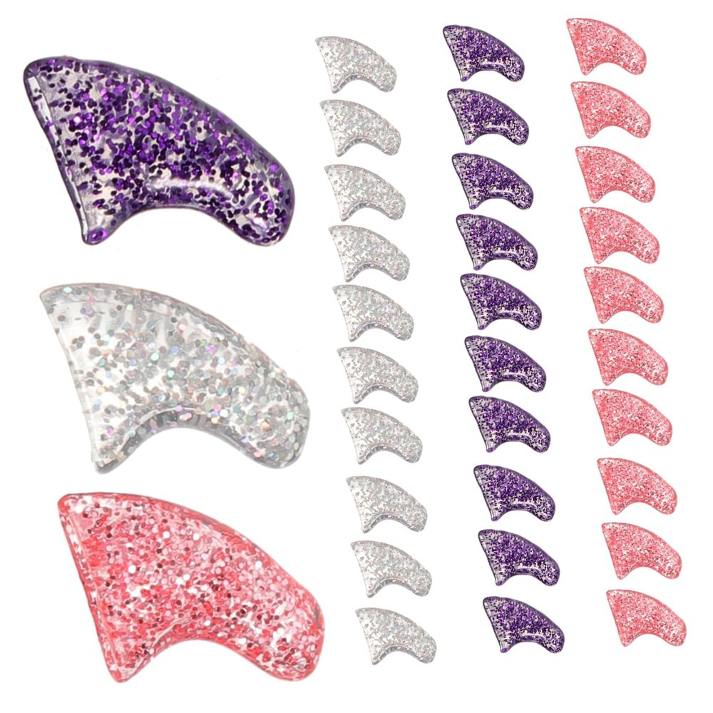 GRIRIW 60 Cat Nail Caps - Colorful Protection