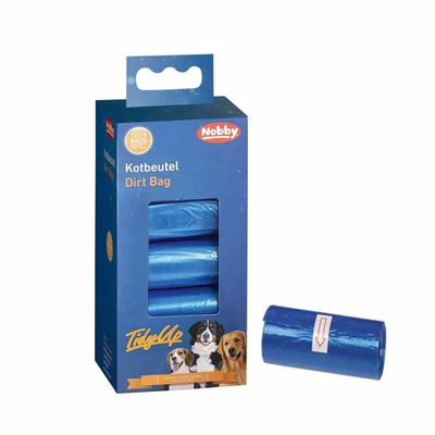 Nobby TidyUp Dog Waste Bags Bulk Pack Blue 10 Rolls 15 Bags