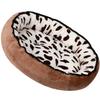 Indoor Cat Bed, Soft Fabric Pet Nest for Warmth and Comfort view 1