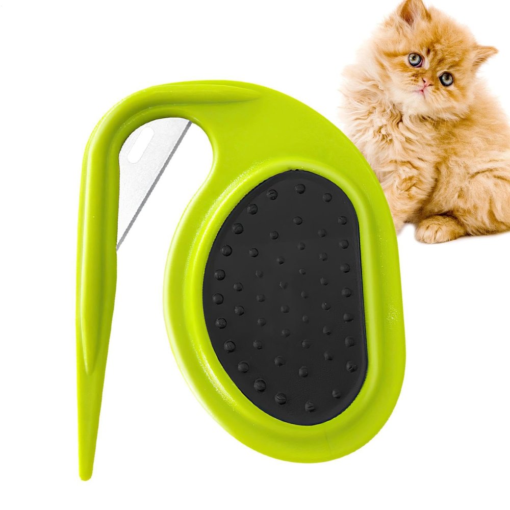 Cat Knot Comb - Stainless Steel Knot Remover