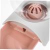 Yardwe Automatic Cat Waterer for Dogs and Cats, 2.8 L, Transparent Pink, Easy to Clean, for Home view 3
