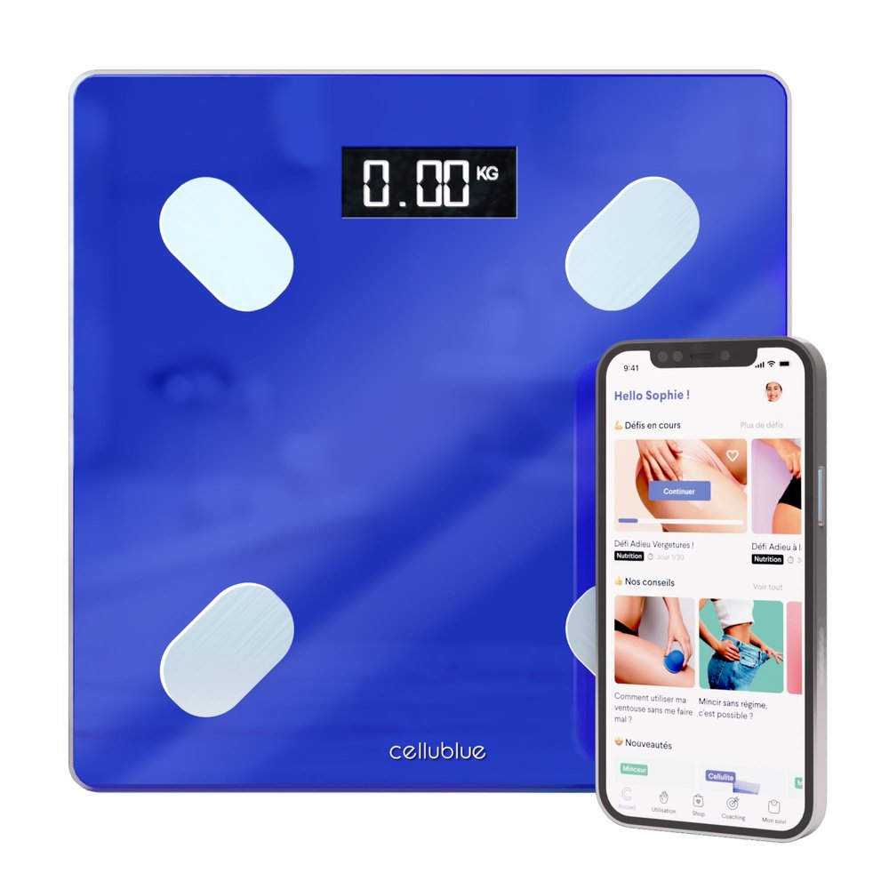 Cellublue Smart Body Composition Scale with 12 Indicators