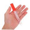HAMPPLIES 3 Clear Plastic Thermometer Storage Tubes with Wall-Mount Holder view 3
