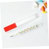 HAMPPLIES 3 Clear Plastic Thermometer Storage Tubes with Wall-Mount Holder view 4