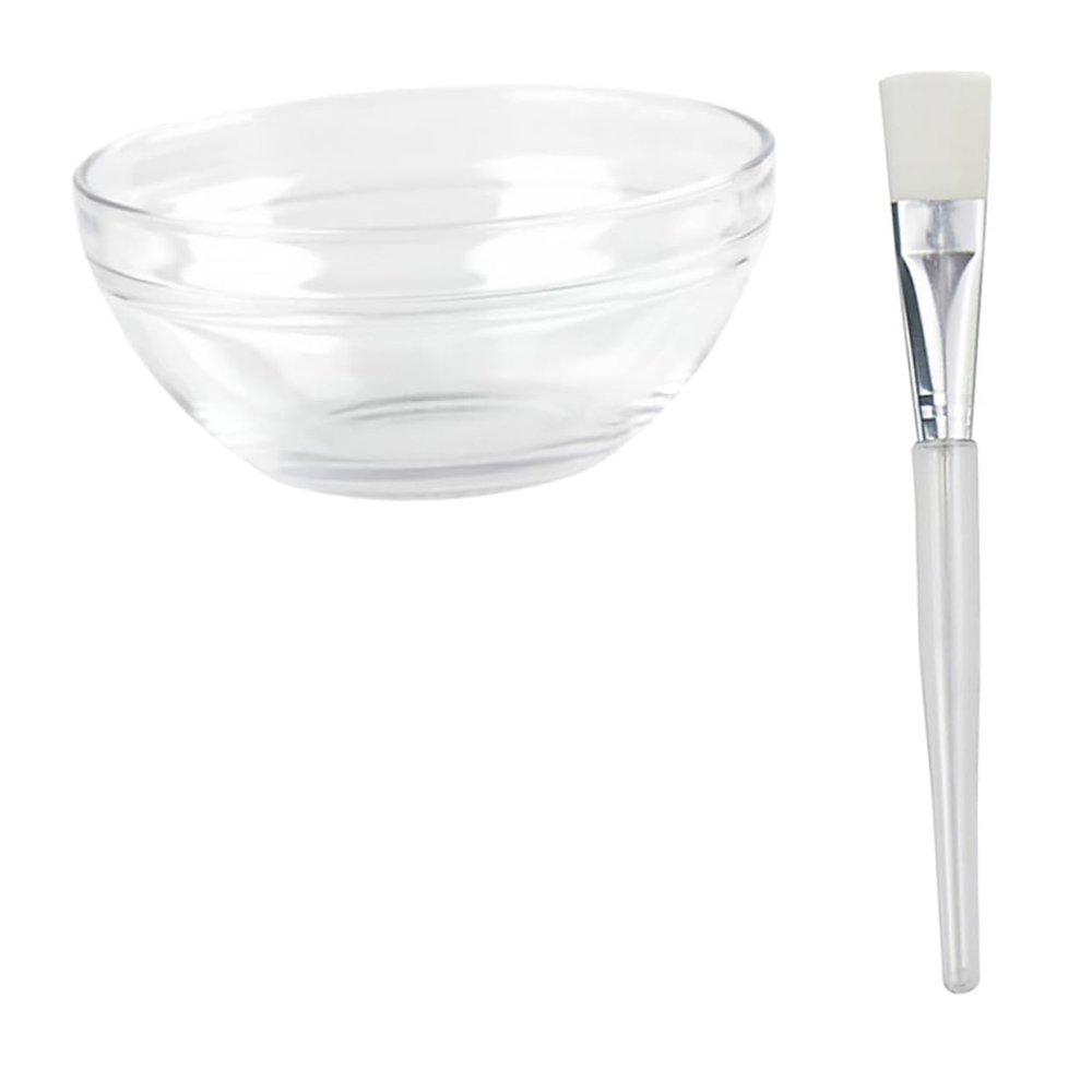 12-Piece DIY Facial Mask Bowls, PS, Transparent