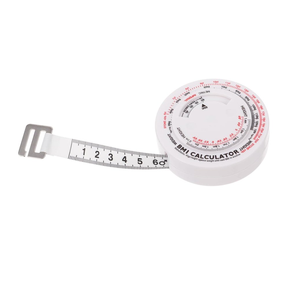 UTHCLO Round 1.5 m Measuring Tape for Accurate Body Fat Measurement and BMI Calculation