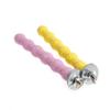 Yellow Plastic Parrot Perch for Parakeets and Cockatiels view 4