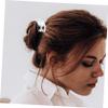 CALLARON Elegant Geometric Alloy Hair Tie, Vintage-Style Elastic Hair Accessory for Women view 4