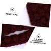 FRCOLOR Brown Knitted Yarn Goatee and Mustache Face Cover view 3