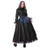 YGZHANYUANOKU Laser Apron Dress with Long Sleeves, Pink, L view 3