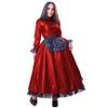 YGZHANYUANOKU Laser Apron Dress with Long Sleeves, Pink, L view 4
