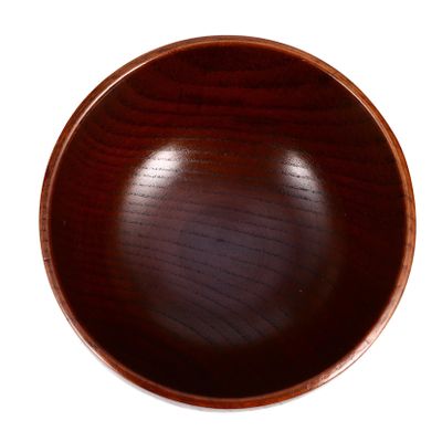 Healvian 2-Piece Wooden Shaving Soap Bowl Set