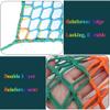 Double-Layer Climbing Safety Net for Playgrounds, Tree Houses and Swings, 9.8 x 9.8 ft (3 x 3 m), Multicolor view 3