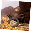 FUTUREORYY 4-Piece Iron Horseshoe Repair Set with Hoof-Nail Tools view 4