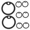 PartyKindom 8-Pack Silicone Dog Tag Protectors view 1