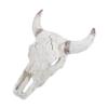 Bull Skull Terrarium Decoration, Synthetic Resin Hideout for Fish view 1