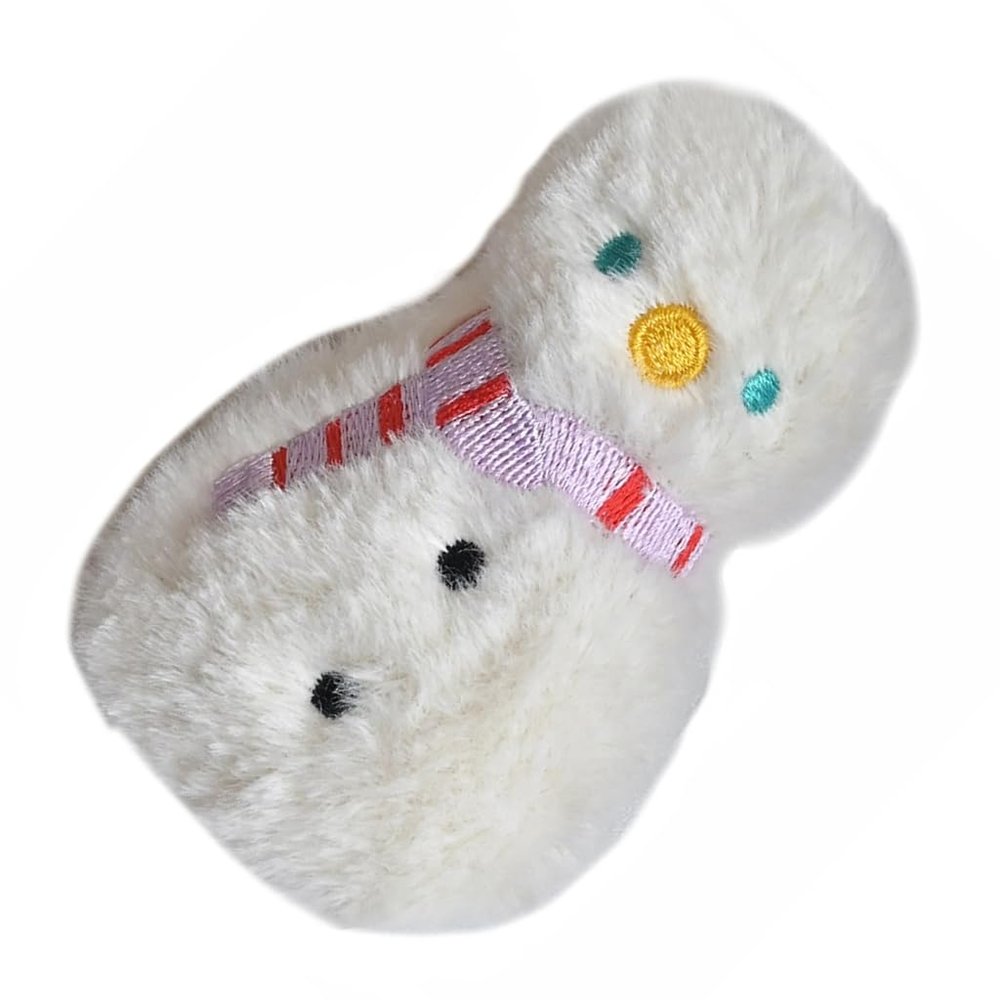 Snowman-Shaped Hair Clips for Winter, Parties, and Everyday Wear