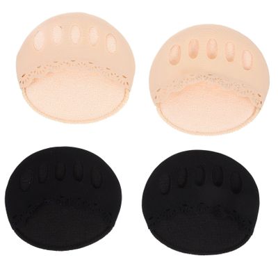 Invisible Forefoot Socks, 2 Pairs, Nylon, Non-Slip, for Women’s High Heels