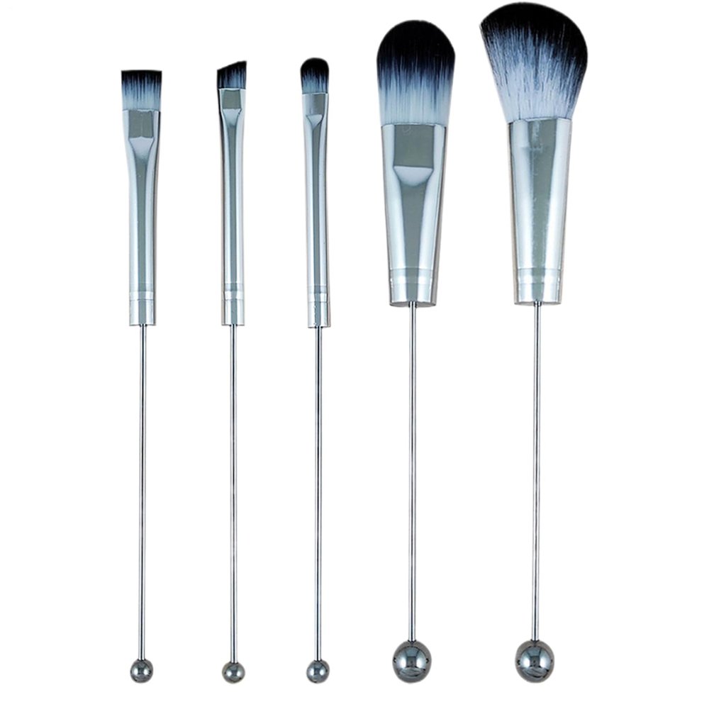 5-Piece Makeup Brush Set for Blending and Contouring