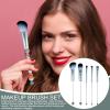 5-Piece Makeup Brush Set for Blending and Contouring view 3