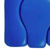 perfk Padded Replacement Commode Seat Cushion, Blue view 3