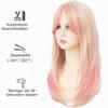 Salaibs Long Straight Pink and Blonde Wig for Women view 4