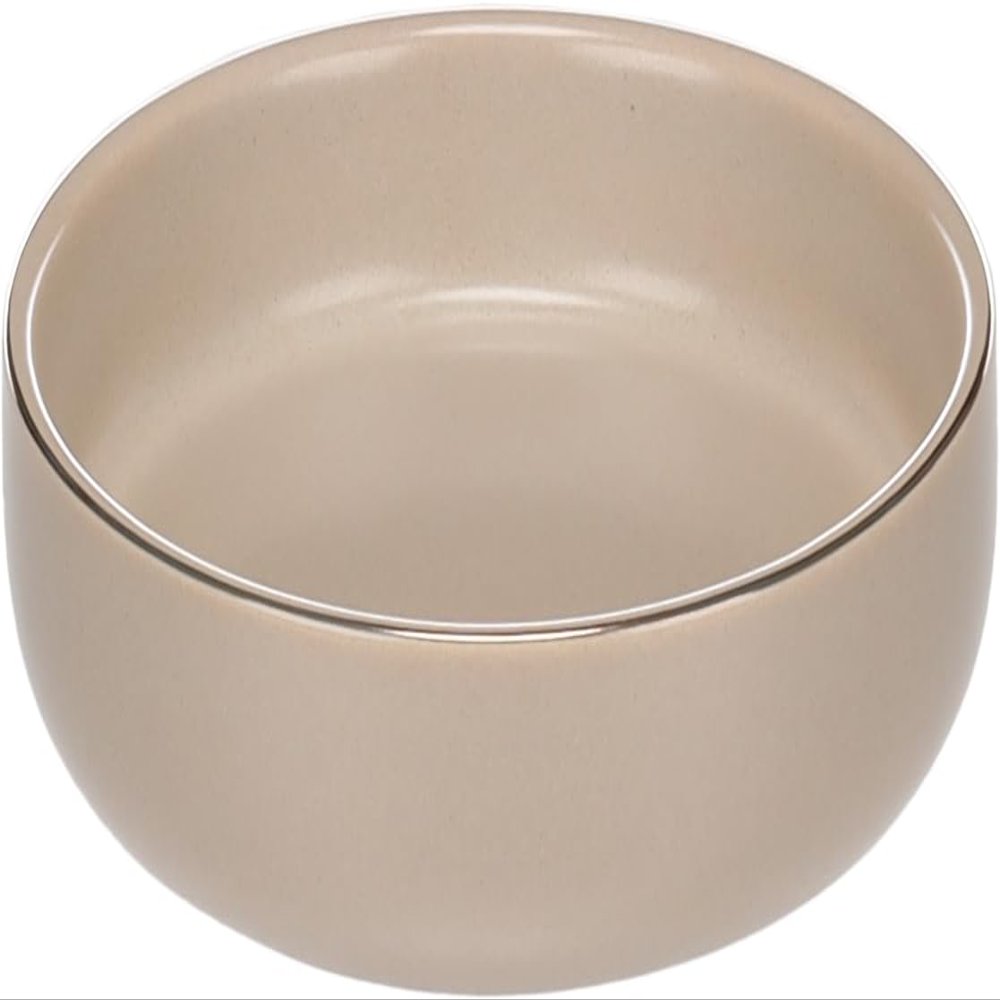 Flamingo Dog Bowl Ceramic Beige 200ml