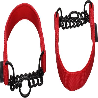 Flamingo Trero Anti-Pull Dog Collar - Red S