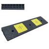 QICBYING Rubber Threshold Ramp, Non-Slip Curb Ramp for Cars, Motorcycles, Wheelchairs, and Mobility Scooters, 100 x 25 x 10 cm view 1