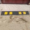QICBYING Rubber Threshold Ramp, Non-Slip Curb Ramp for Cars, Motorcycles, Wheelchairs, and Mobility Scooters, 100 x 25 x 10 cm view 4