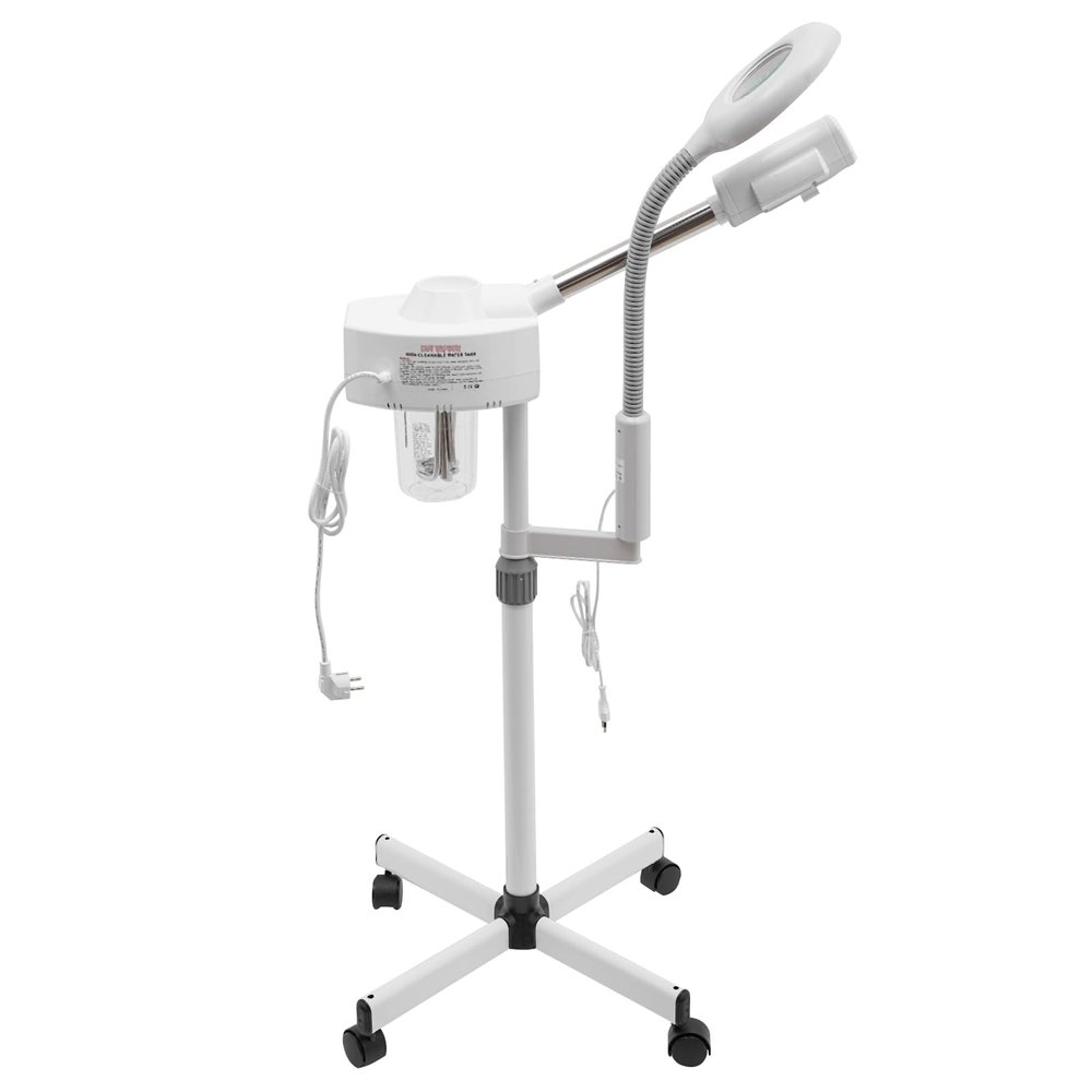 800 W 2-in-1 Professional Facial Steamer with 5X LED Magnifying Lamp