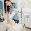 800 W 2-in-1 Professional Facial Steamer with 5X LED Magnifying Lamp view 4
