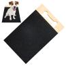 Dog Nail Scratch Board, Indoor Nail Scratcher with Wooden Paw Sandpaper Mat view 1