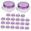OUNONA Lightweight 5g Plastic Cream Jar with Lid view 1