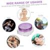 OUNONA Lightweight 5g Plastic Cream Jar with Lid view 4