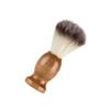 Mikinona Shaving Brush with Nylon Bristles, Professional Beard Care Tool for Wet Shaving and Facial Cleansing view 1