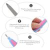 VALICLUD Stainless Steel Nail Files, 10-Pack, Double-Sided, Fine Grit for Precise Nail Care on the Go view 3