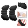 Heel Cushions for Shoes, 5 Pairs, Black, Non-Slip and Abrasion-Resistant view 3