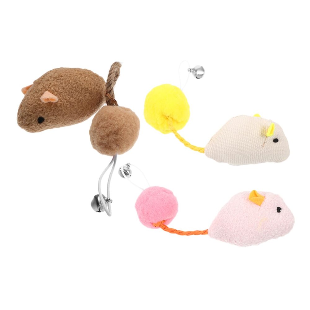 Abaodam 3-Piece Cat Toy Set for Indoor Play