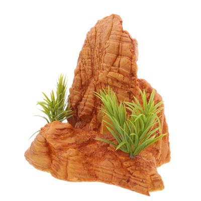 GALPADA Resin Reptile Hide Cave for Turtles and Small Lizards