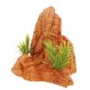 GALPADA Resin Reptile Hide Cave for Turtles and Small Lizards view 1