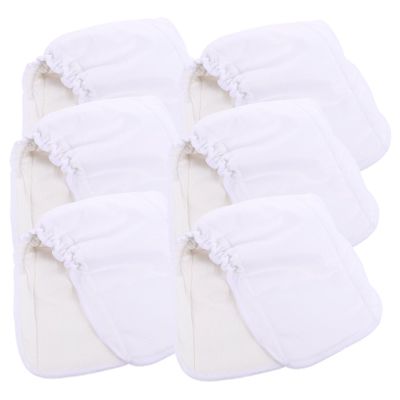 JOINPAYA 6-Pack Reusable Fiber Inserts for Cloth Diapers