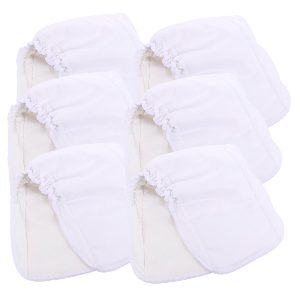 JOINPAYA 6-Pack Reusable Fiber Inserts for Cloth Diapers
