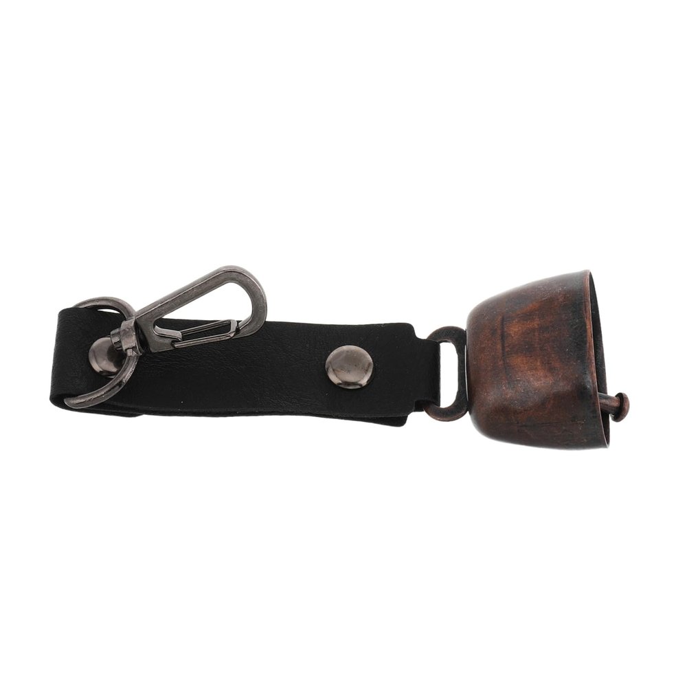 Abaodam Bronze Cowbell Keychain