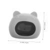 Toddmomy Ceramic Hamster House for Chinchillas and Gerbils, Washable Hideaway view 2