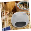 Toddmomy Ceramic Hamster House for Chinchillas and Gerbils, Washable Hideaway view 4