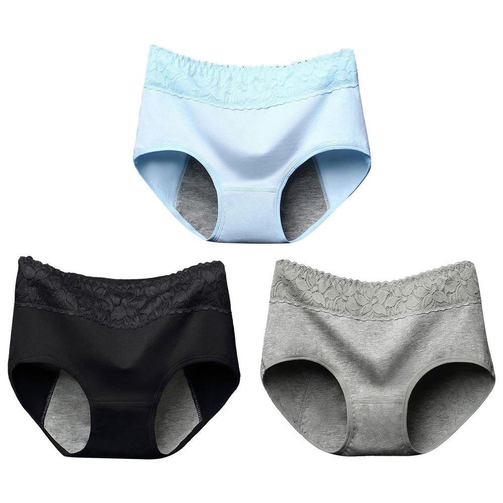 3-Pack Leakproof Women's Underwear for Incontinence