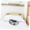Stainless Steel Bedpan for Bedridden Patients, Lightweight and Reusable view 4